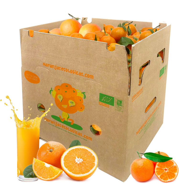 Caja 15 Kg Naranjas Zumo y Mandarinas